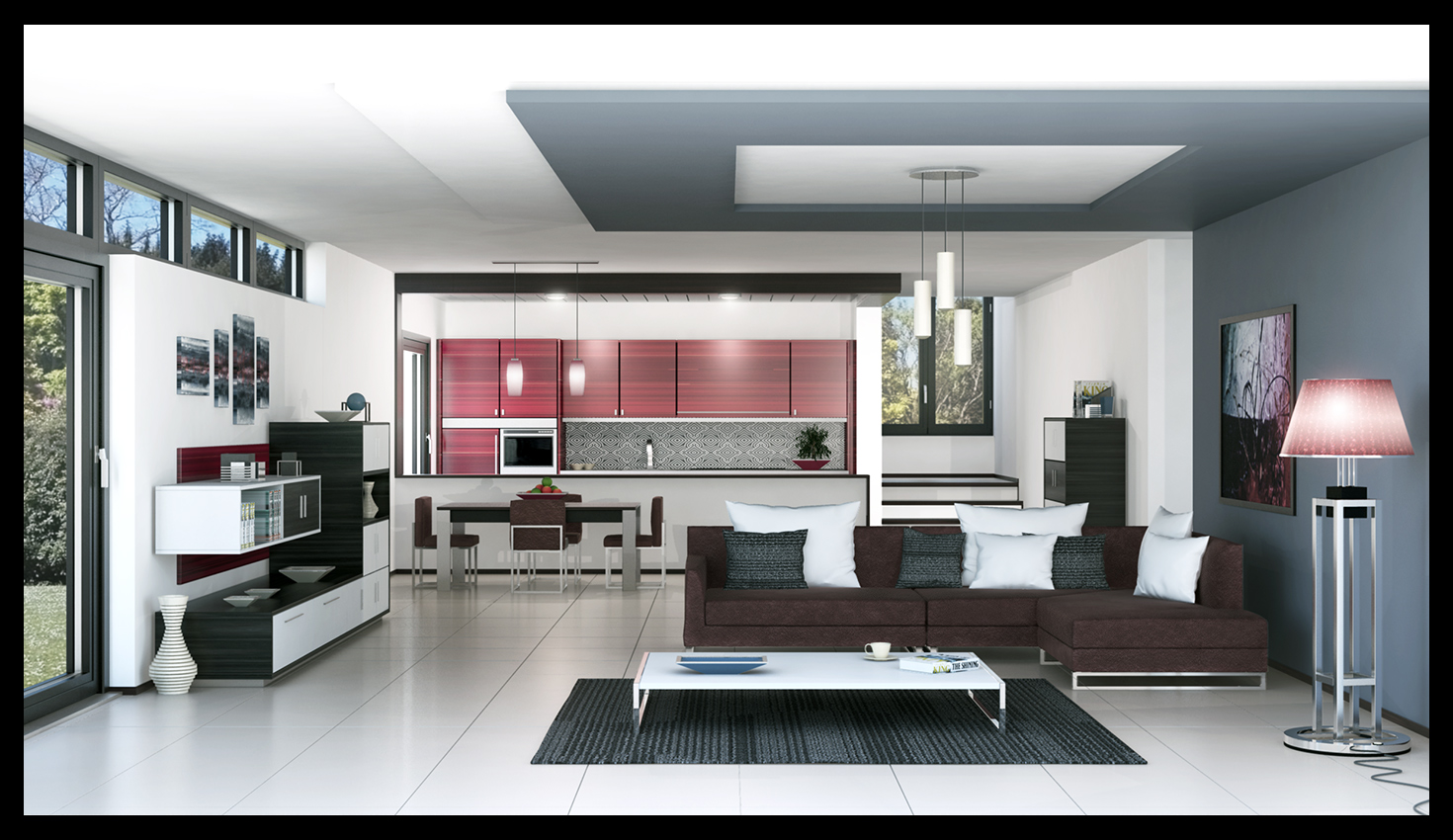 Argonautica.ch web design studio grafico 3d rendering Rendering 3d interni