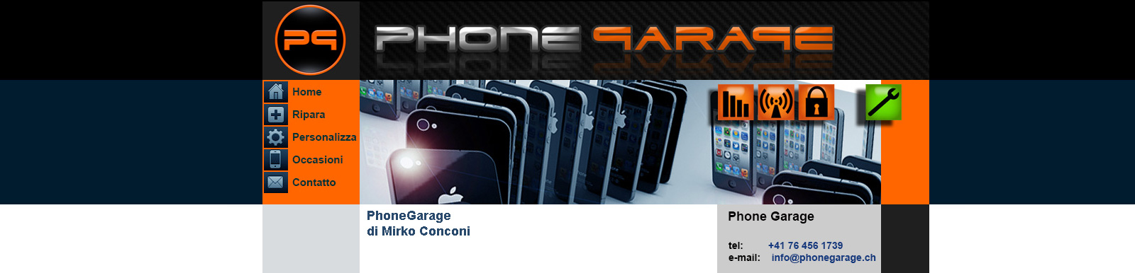 sito internet phonegarage